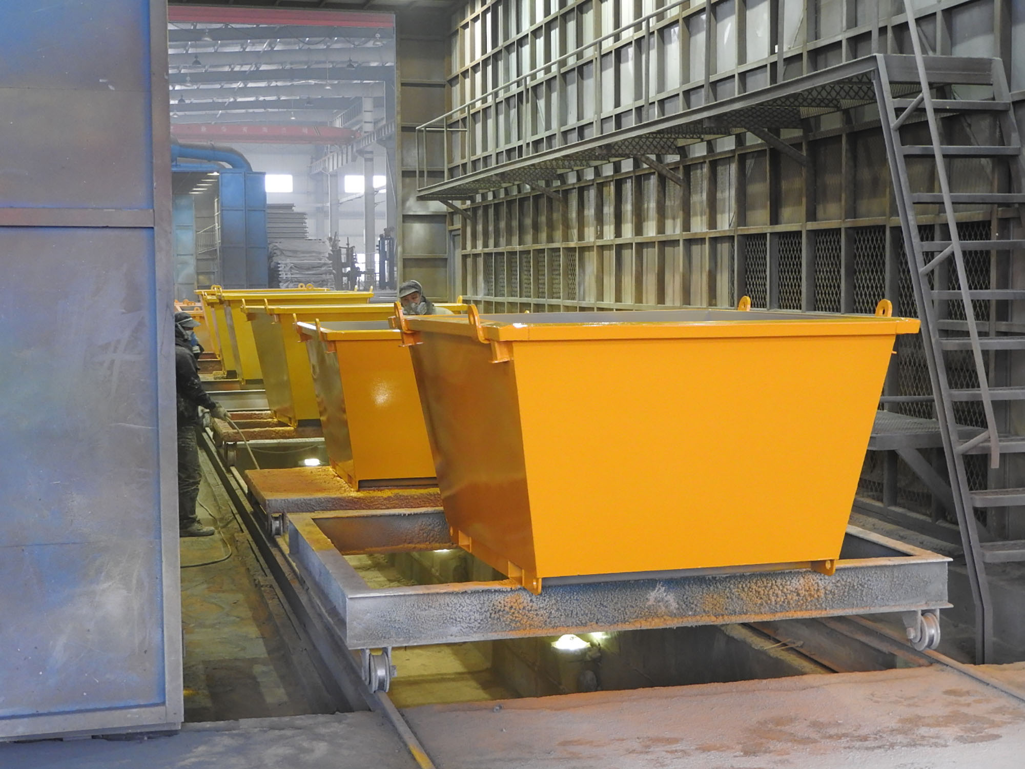 Industrial Spray Painting
