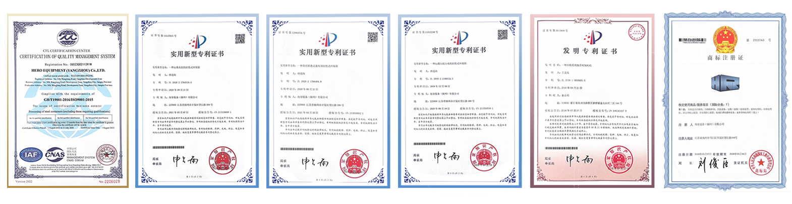 certificates