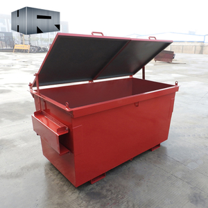 1.5CBM Meter Steel Front Load Bin