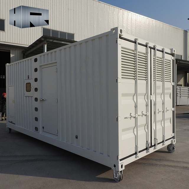 Steel White Electric Power Container