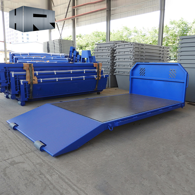 Heavy duty hook lift flatbed