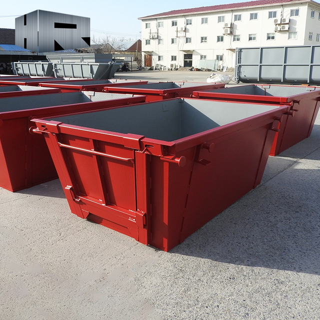 Marrel Skip Bins with Door