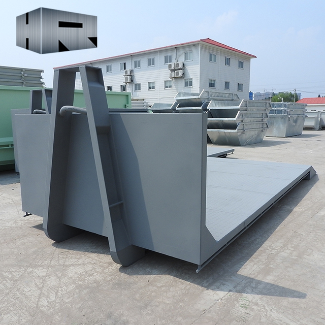 Hook Lift Flat Deck with Ramp