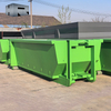 Green 12 Yard Roll Off Dumpster