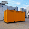 Customized steel container with roller shutter door
