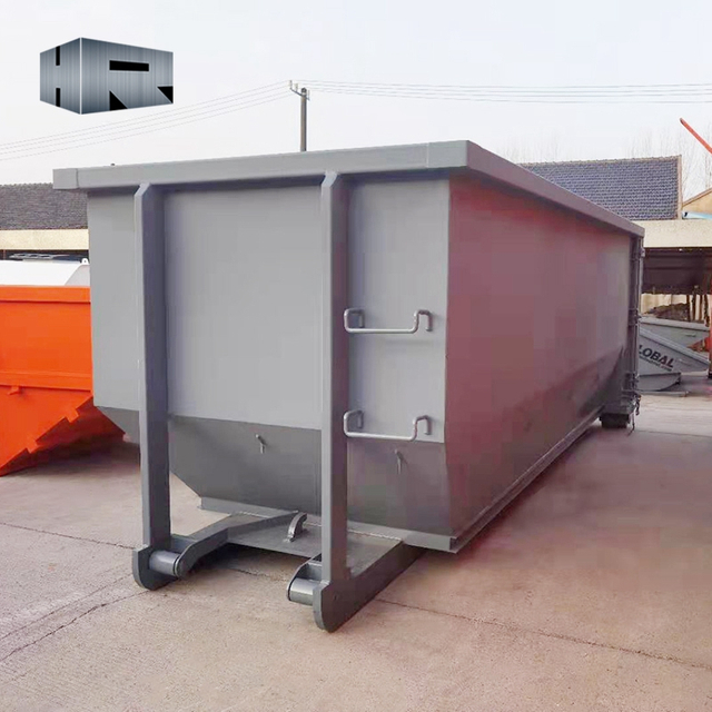 Heavy duty roll on roll off dumpster