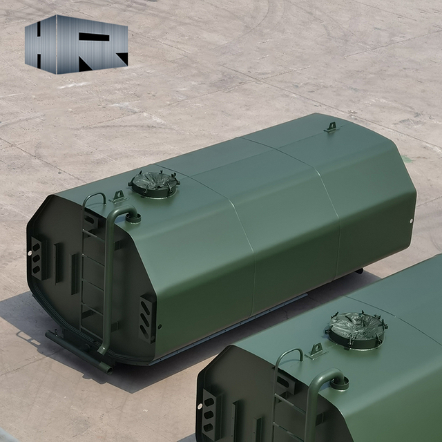 Metal Water Container Truck