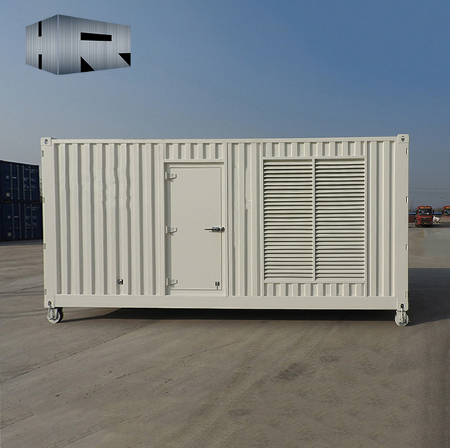 Steel White Electric Power Container