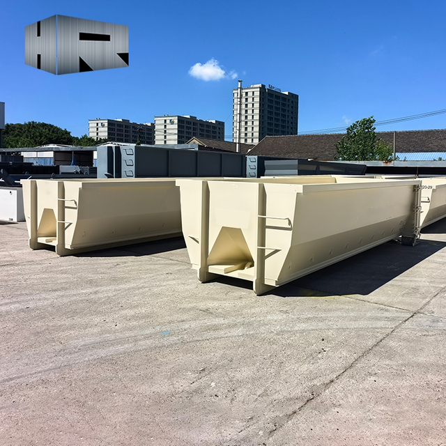 Cable Hoist Roll-Off Containers for Construction & Recycling