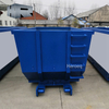 12 Yard Green Heavy-Duty Roll Off Dumpster for Construction