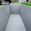 Q235 Steel Skip Bin With No Door