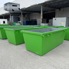 Q235 Steel Skip Bin With No Door